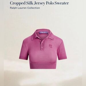 Ralph Lauren Pink Polo Sweater